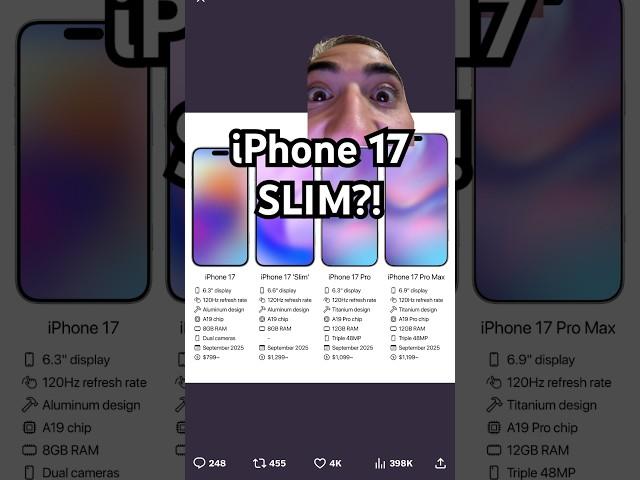 iPhone 17 Slim?!