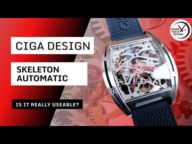 BEST SKELETON WATCH? CIGA Design Z Series Mechanical 'Unboxing' & Review #HWR