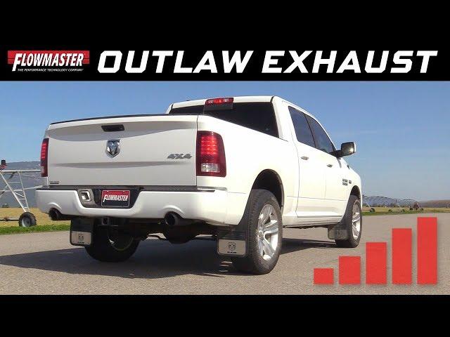 2009-19* RAM 1500 4.7L, 5.7L - Outlaw Cat-back Dual Exhaust System 817690