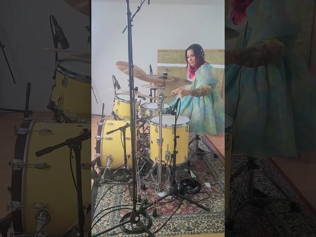 Preview of a next video  #heavyhitting #drummergirl #femaledrummer #drums #drumcover #drummer