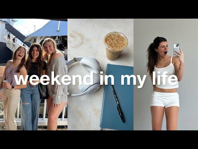 spend the perfect weekend with me — going out & staying in