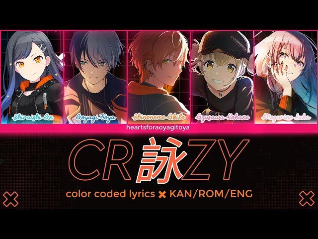 [FULL VERSION] CRaZY  Vivid BAD SQUAD  KAN/ROM/ENG color coded lyrics