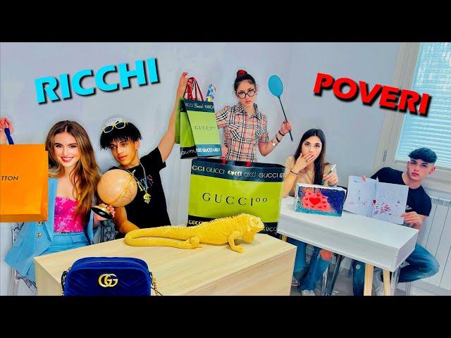 RICCHI vs POVERI A SCUOLA !!! - by Charlotte M.