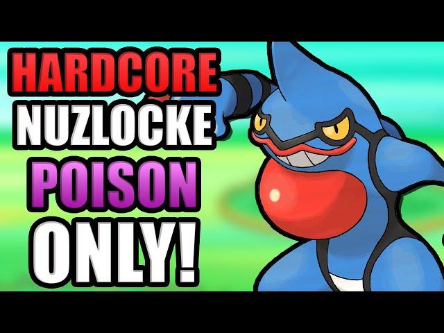 Pokémon Platinum Hardcore Nuzlocke - Poison Types Only! (No items, no overleveling)