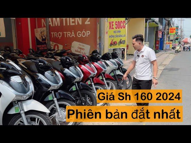 Giá xe Sh 160 phiên bản cao cấp nhất - Nam hihi