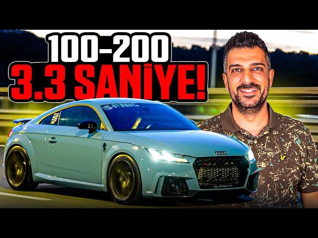 1300 Beygirlik Audi TT RS! | Motosikletleri Geçen Audi!