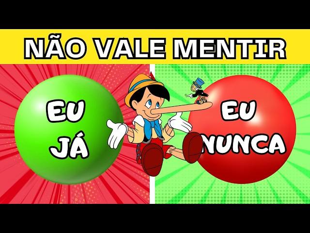  EU JÁ ou EU NUNCA | ESCOLHA UM BOTÃO | Desafio JÁ ou NUNCA | Quiz Tap