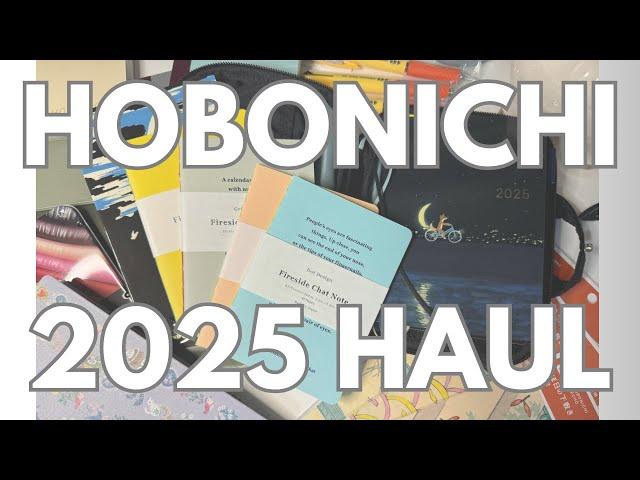 2025 Hobonichi Planner Haul and Unboxing