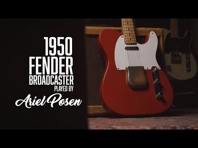 1950 Fender Broadcaster played by Ariel Posen