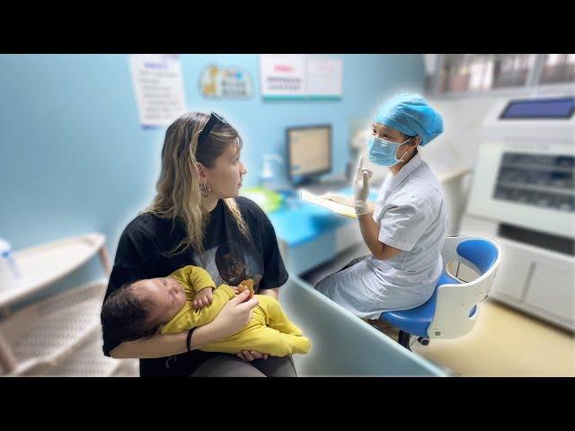 Our Newborn Gets Vaccinated In China