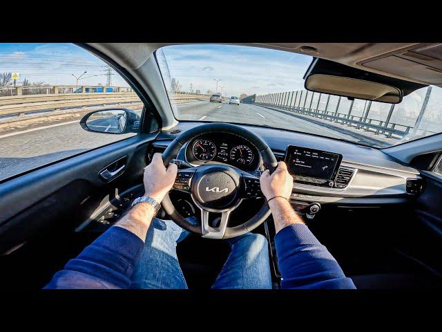 2022 Kia Rio IV |1.2 MPI 84HP| POV Test Drive