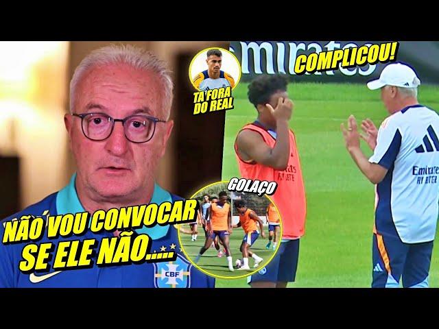 ABSURDO NA ESPANHA !! ENDRlCK FORA DA SELEÇÃO !? METEU GOLAÇO ! BRASILEIRO FORA DO REAL E MAIS