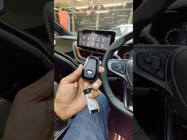 All New Tata Altroz Racer R3 Dashboard & Key Dashboard 