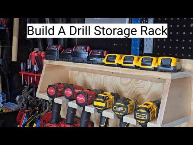 Cordless Tool Rack