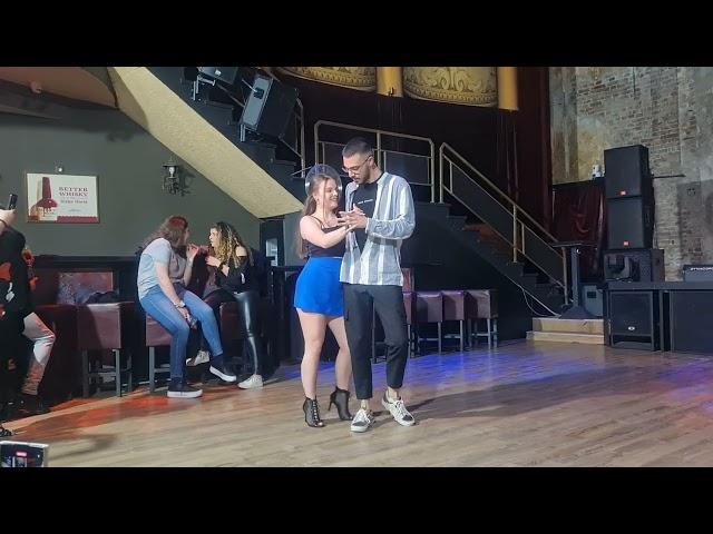 Vicky and Victor kizomba demo