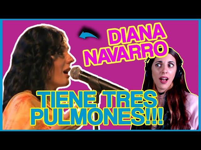 La reina de los melismas  | Diana Navarro, Sola | Vocal Coach Reacción y Análisis