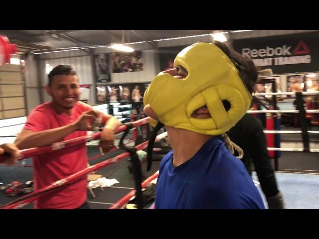 Teen Challenges Mikey Garcia For A Sparring Session Guess What Happens Next!