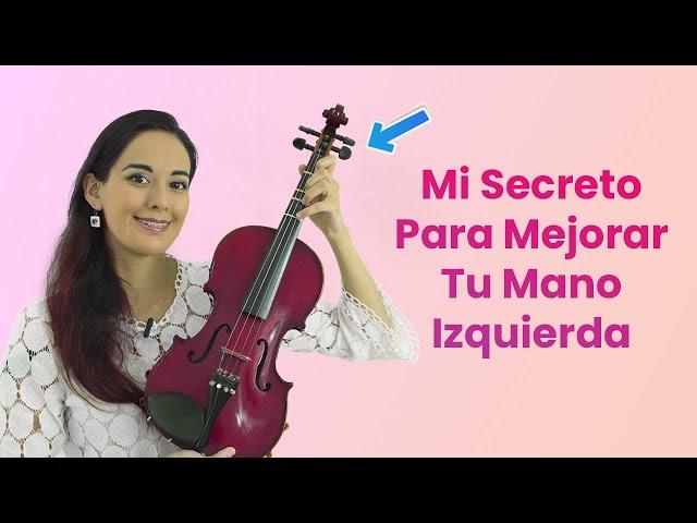 Como Colocar La Mano Izquierda Del Violín Correctamente  / Pisar, Presionar y Sujetar el Violín