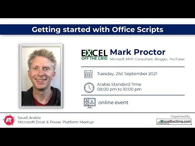 Getting started with Office Scripts by Mark Proctor