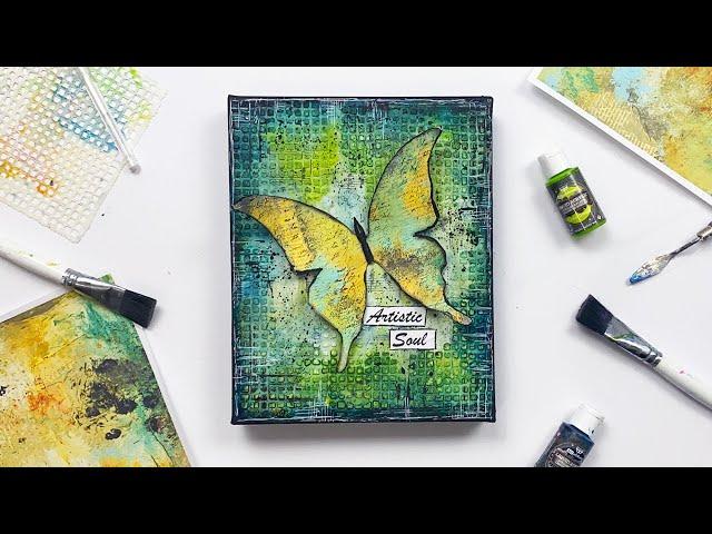 6 SIMPLE Mixed Media TECHNIQUES