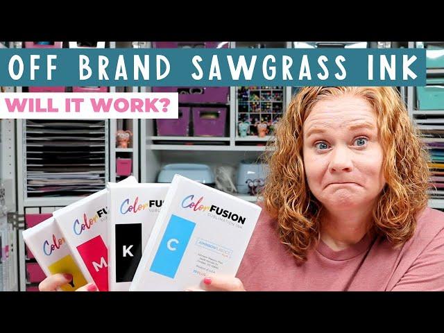 How and Why to Use an Off Brand Sawgrass Sublimation Ink