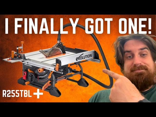 Best value table saw? Evolution R255TBL+ Table Saw  Unboxing & Review!