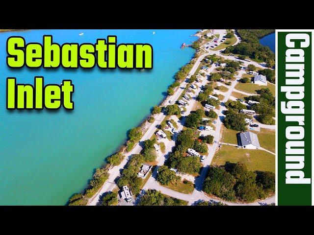 Sebastian Inlet Beach Campground/ Tour Every Campsite (RV Living) 4K