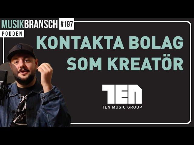 Få kontakt med skivbolag som musikskapare - Ali Vedadi, TEN Music Group