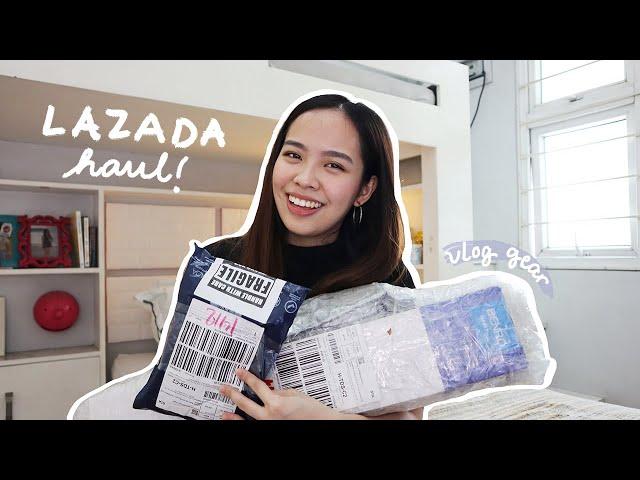 Unboxing my basic vlogging accessories | 11.11 LAZADA haul