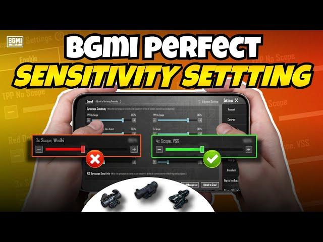 BGMI ADS & GYRO SENSITIVITY SETTINGS  | GYRO + ADS CODE | BGMI SENSITIVITY CODE | NEW UPDATE 3.5