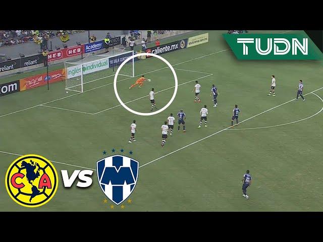 ¡PERDONA! Tiro machucado de Berterame  | América 0-0 Rayados | Tour Águila 2023