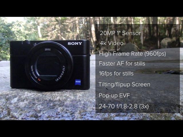 Sony RX100 Mark IV Hands-on Review and Slow-mo Help