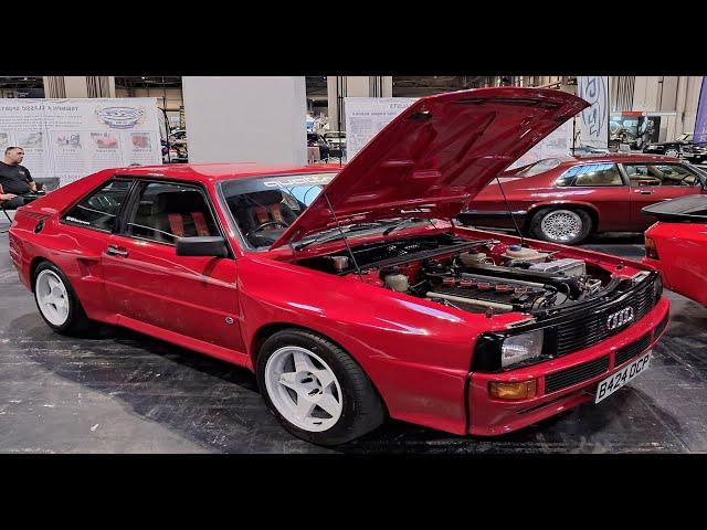 Audi Quattro Turbo 4wd wide body Birmingham N.E.C. 2024 classic car show