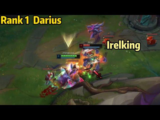 Rank 1 Darius VS Irelking! *KR High Elo*