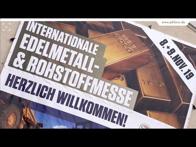 philoro EDELMETALLE auf der Edelmetall & Rohstoffmesse in München 2019