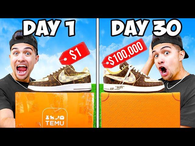 I Traded Fake Nikes Into $100,000 Nikes In 30 Days