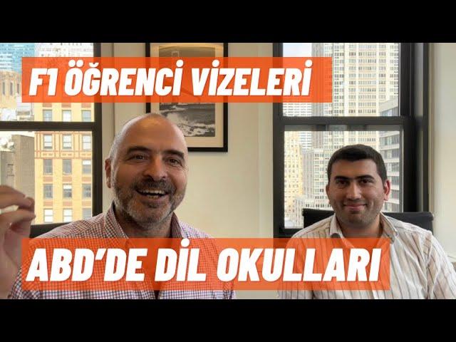 ABD F1 Öğrenci vizeleri