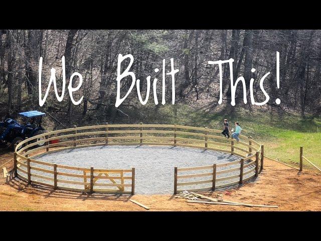 #66 Building a ROUND PEN