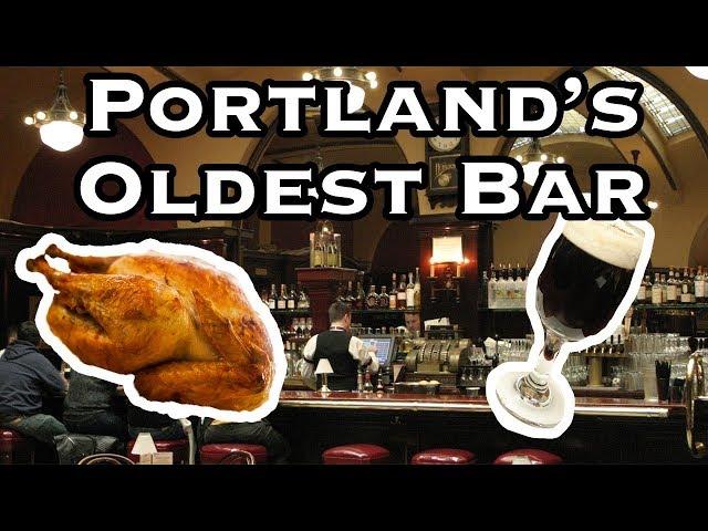 Oldest Bar in Portland - Huber's Cafe