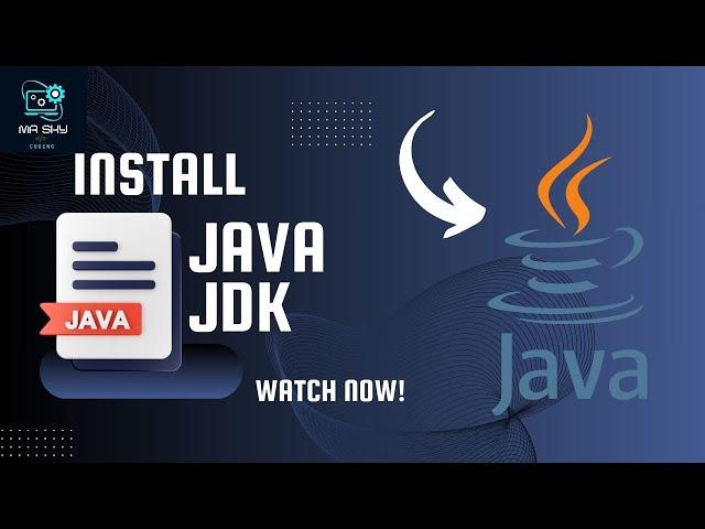 Installing JDK and Run Your First Program In Java #java