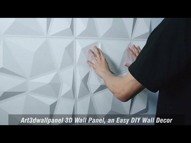 Art3d 3D Wall Panels Upgrade your Wall to Life  - Great Modem 3D Wall Decor