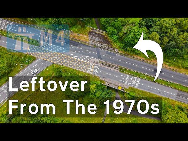 The LARGEST ROUNDABOUT on the M4 Motorway & A470 - What Was There Before?