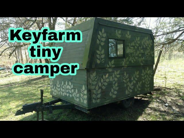 Keyfarm tiny camper , the Taj-ma-camper.