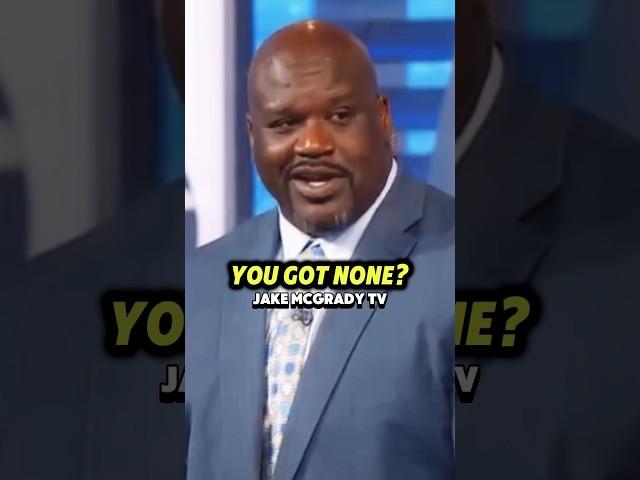 Shaq TROLLS Charles Barkley For Having No Championship Rings  #shorts #shaq #charlesbarkley
