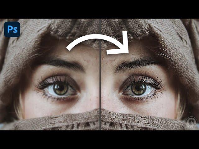 How to SHARPEN Blurry Photos in Photoshop in SECONDS
