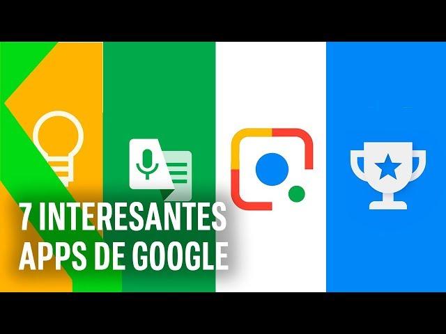 Más allá de YOUTUBE y GMAIL: 7 APPS interesantes de GOOGLE