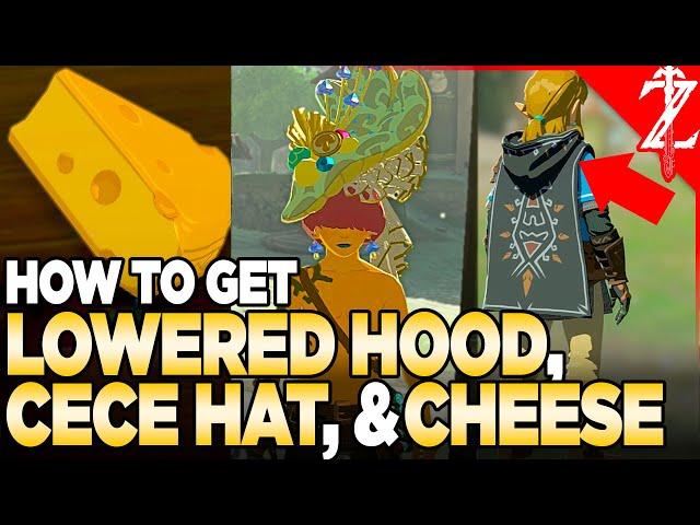 How to Lower Hylian Hood, Get Cece's Hat, & Hateno Cheese in Tears of the Kingdom