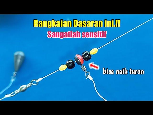 PERLU DIKETAHUI..!! Rangkaian pancing ini sangat sensitif - bottom fhising rig