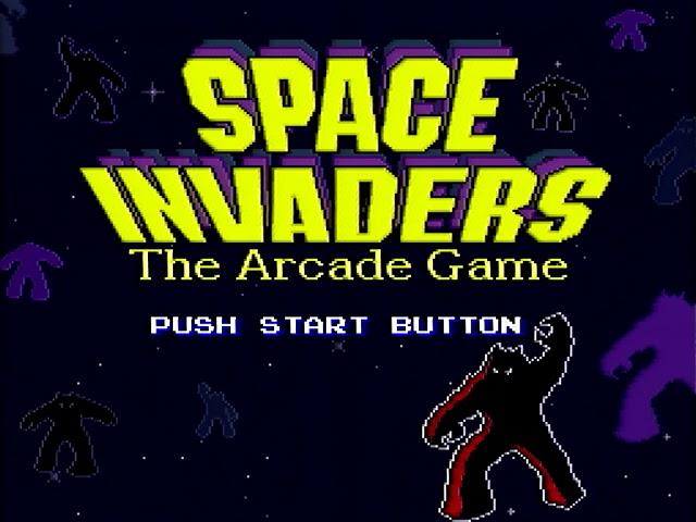 Space Invaders (Super Game Boy) Gameplay