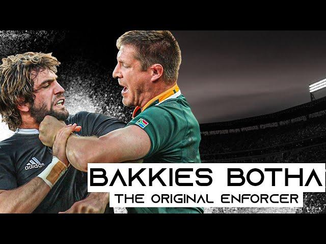 The Original Enforcer | Bakkies Botha Rugby Tribute